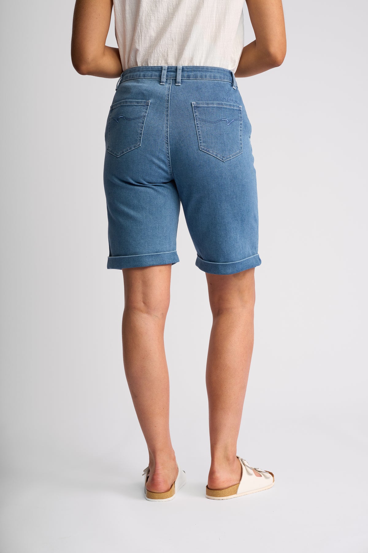 Vassalli Havana Short - Blue Denim