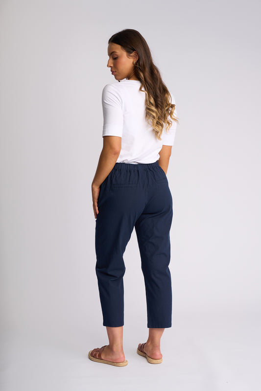 Vassalli Henley 7/8 Pant - Ink