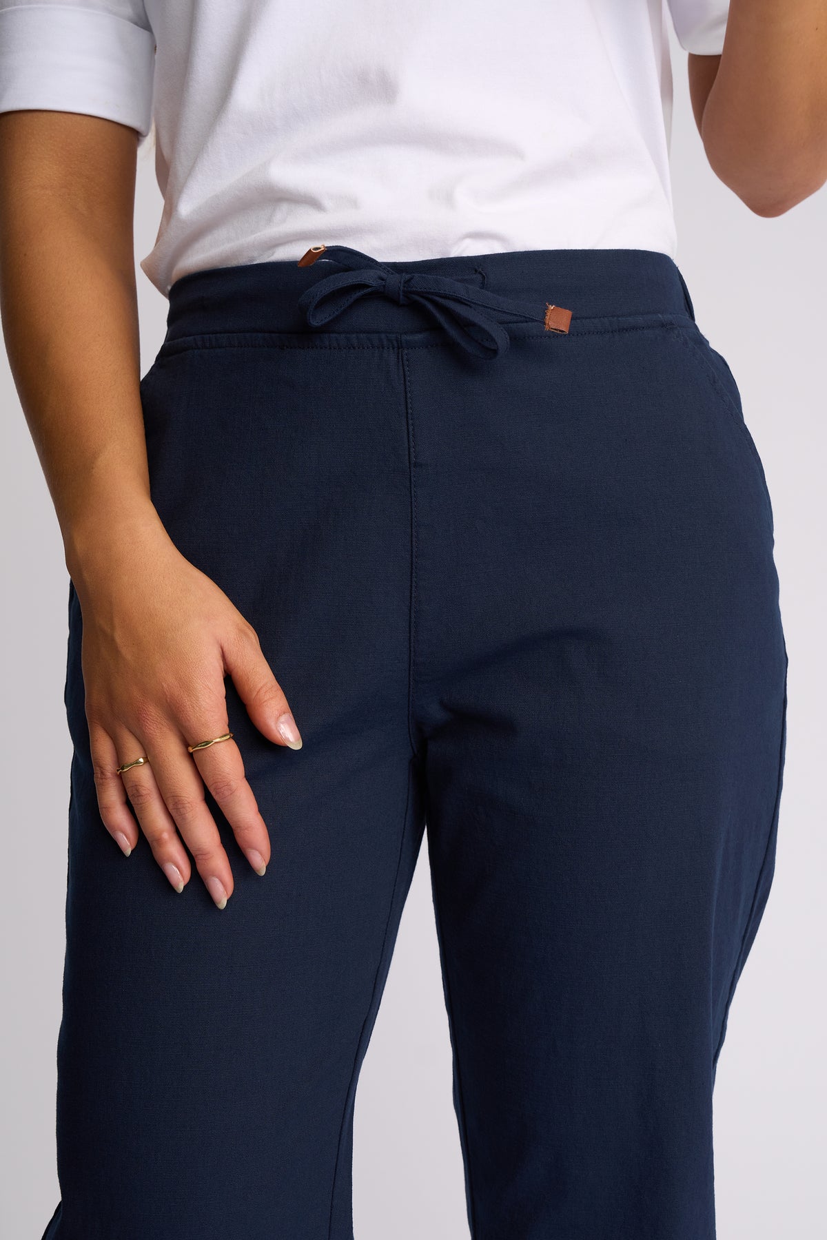 Vassalli Henley 7/8 Pant - Ink