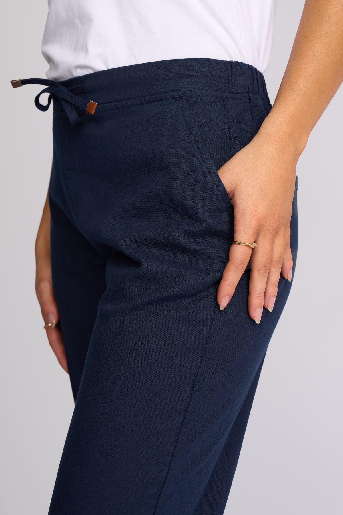 Vassalli Henley 7/8 Pant - Ink