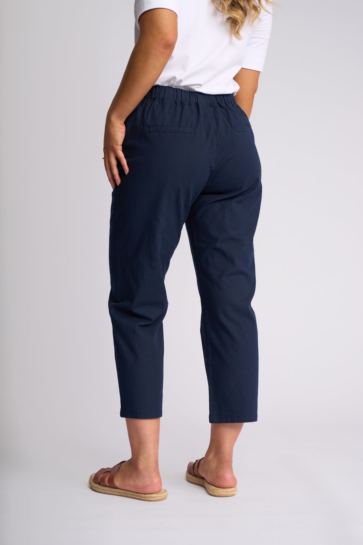 Vassalli Henley 7/8 Pant - Ink