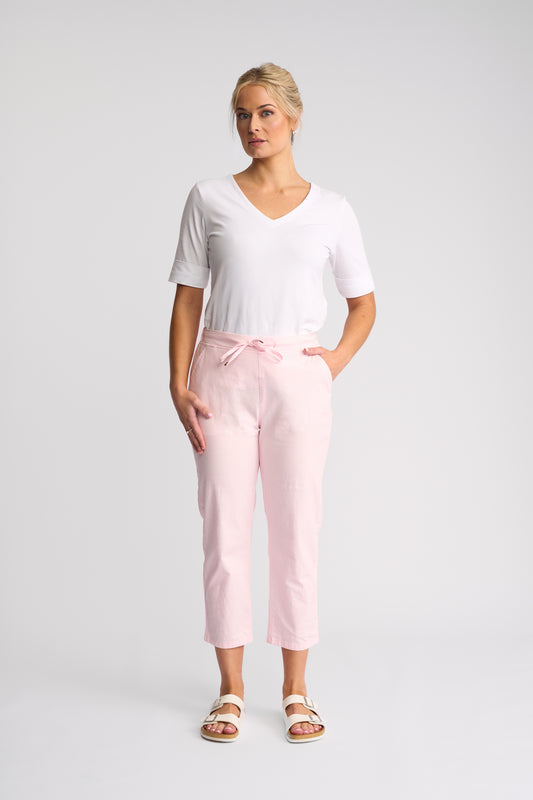 Vassalli Henley 7/8 Pant - Taffy