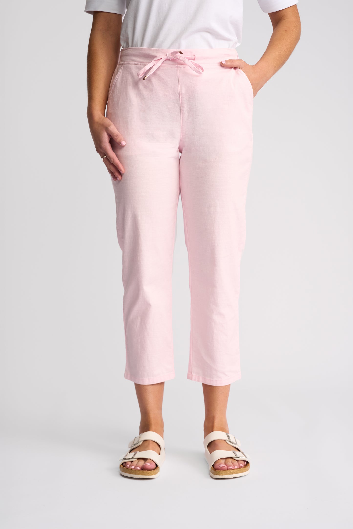 Vassalli Henley 7/8 Pant - Taffy