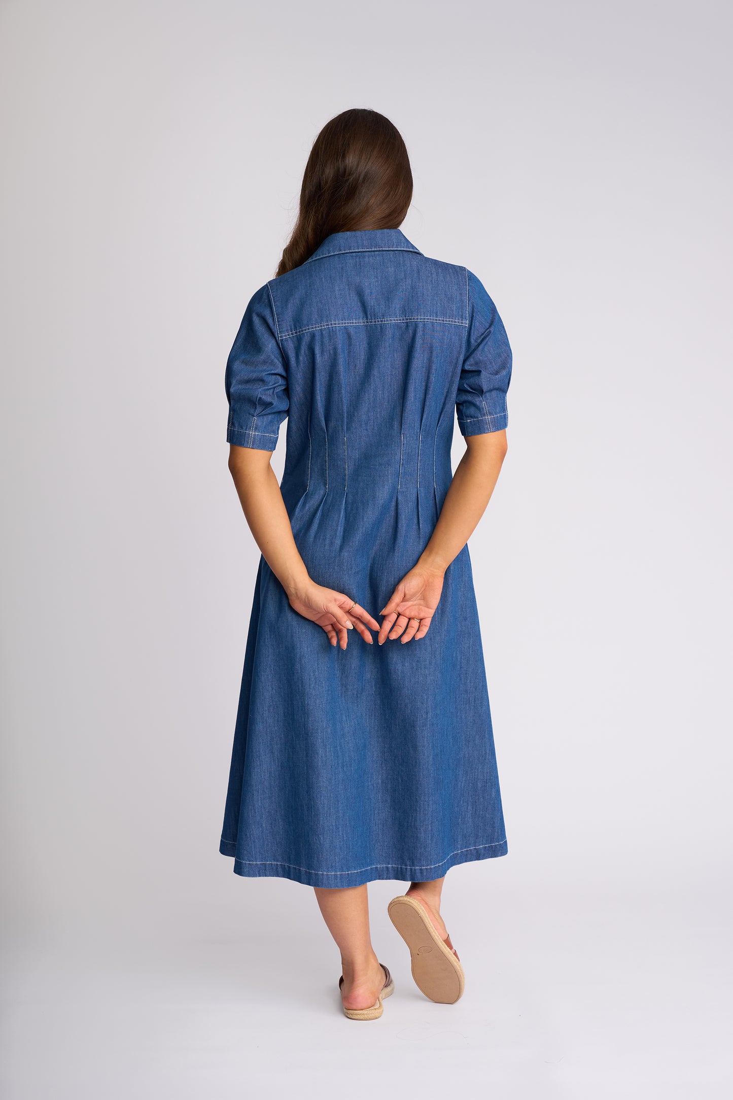 Vassalli Addie Dress - Ocean