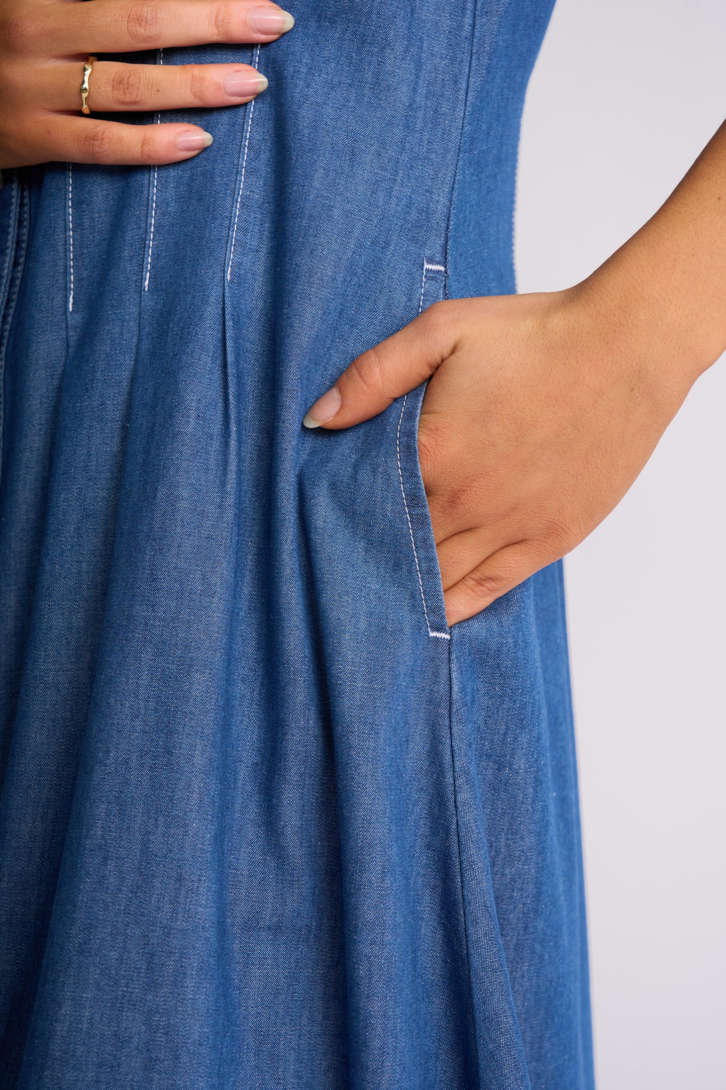 Vassalli Addie Dress - Ocean