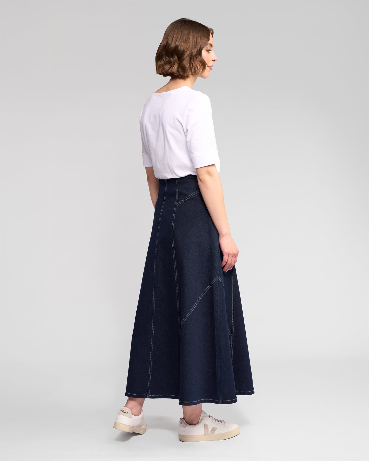 Vassalli Akari Skirt - Ink Denim