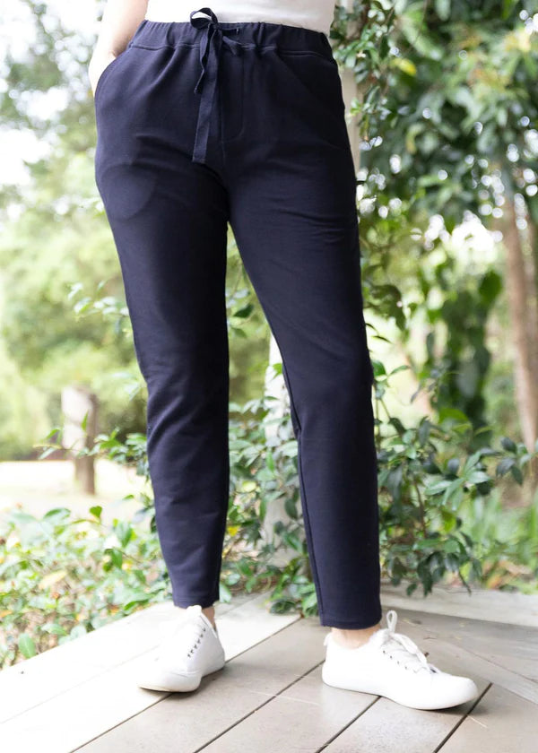 Cotton Track Pant Navy - Goondiwindi