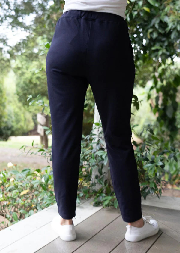 Cotton Track Pant Navy - Goondiwindi