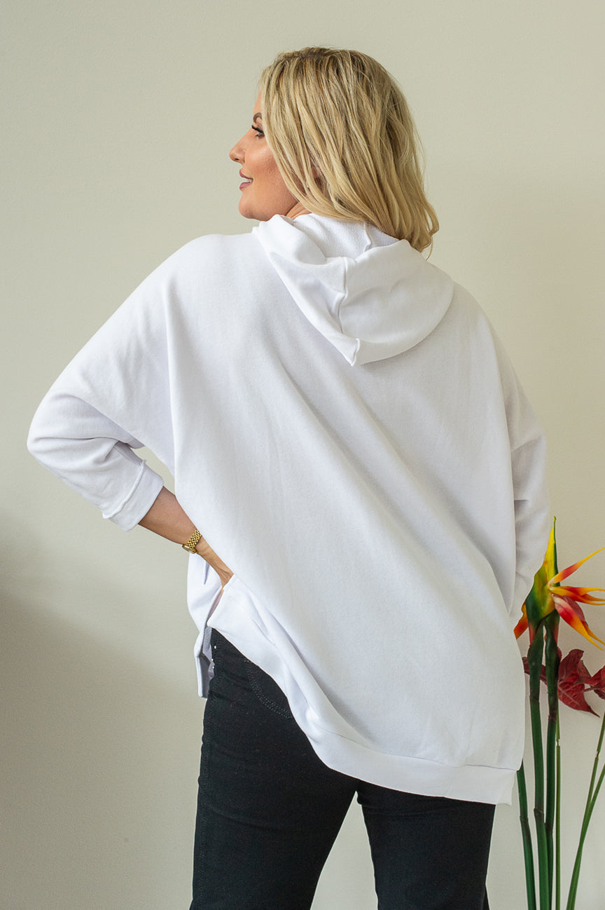 Wow Hoody - White
